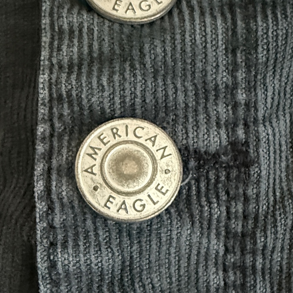 American Eagle Outfitters Charcoal Flare stretch Jeans - Picture 5 of 11